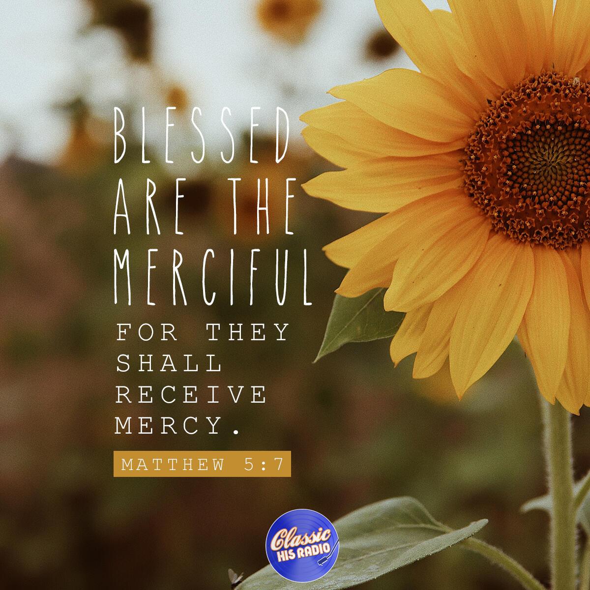 Matthew 5:7 - Verse of the Day