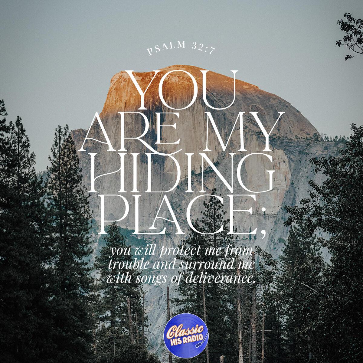 Psalm 32:7 - Verse of the Day