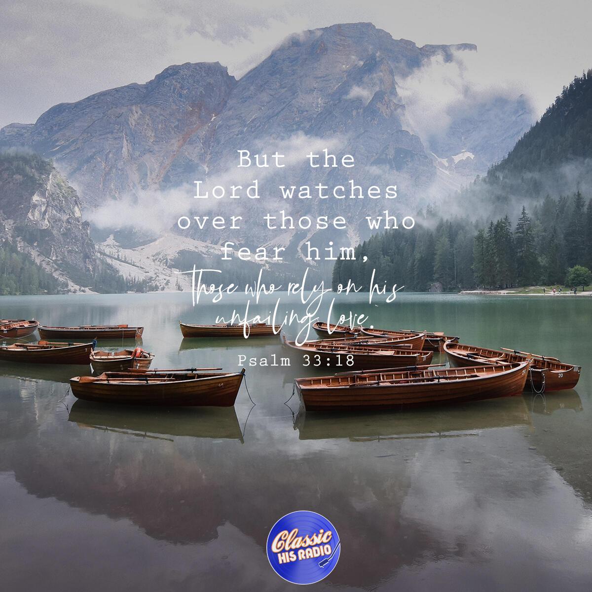 Psalm 33:18 - Verse of the Day