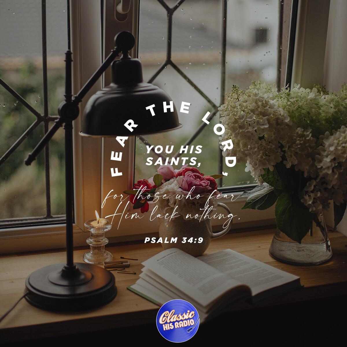 Psalm 34:9 - Verse of the Day