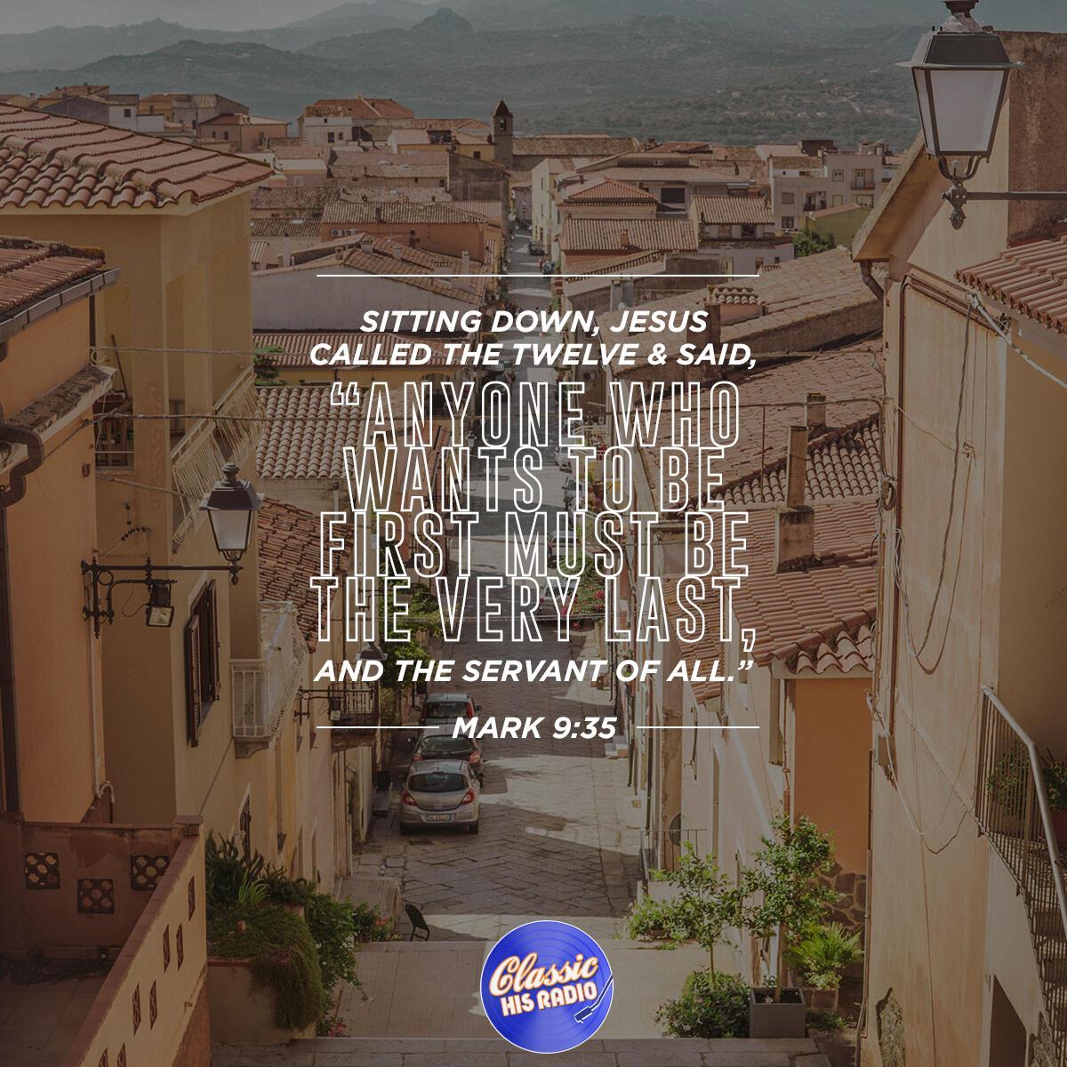 Mark 9:35 - Verse of the Day