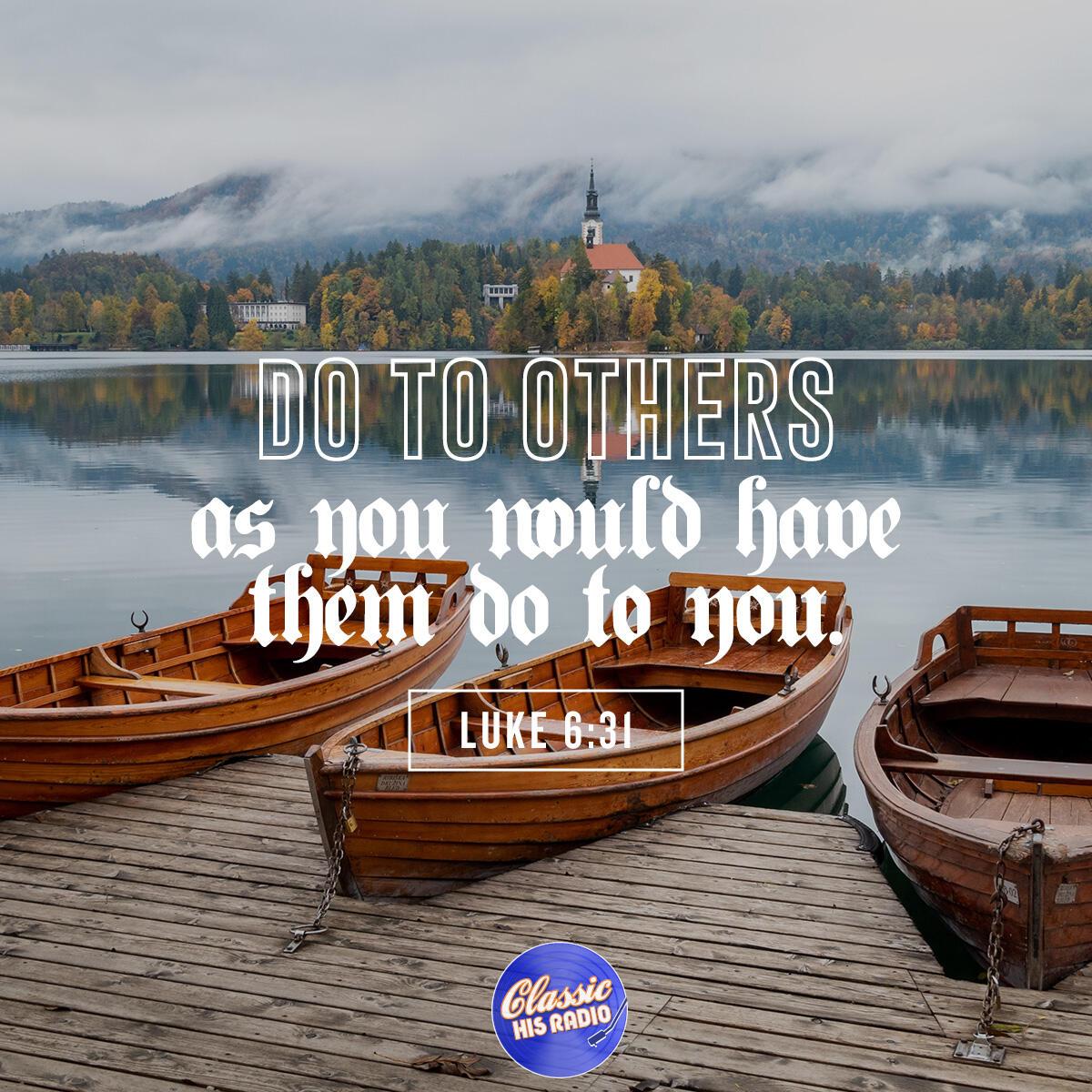 Luke 6:31 - Verse of the Day