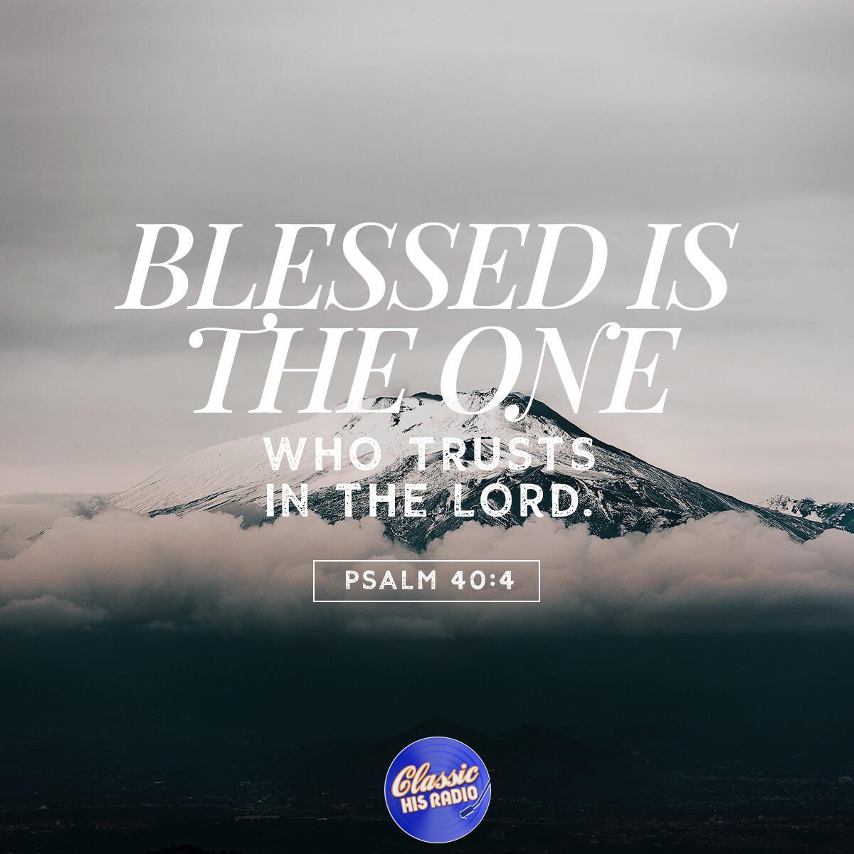 Psalm 40:4 - Verse of the Day