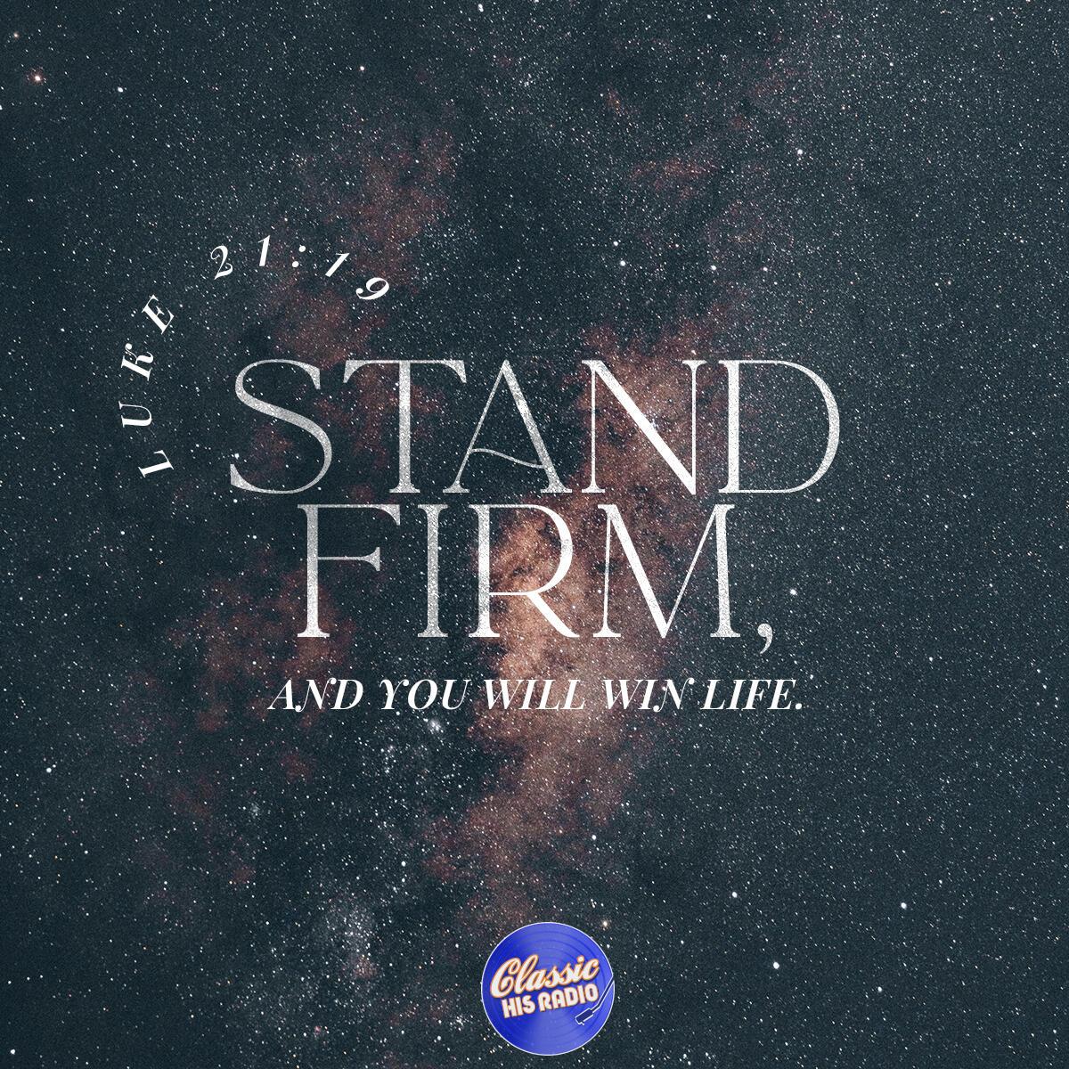 Luke 21:19 - Verse of the Day
