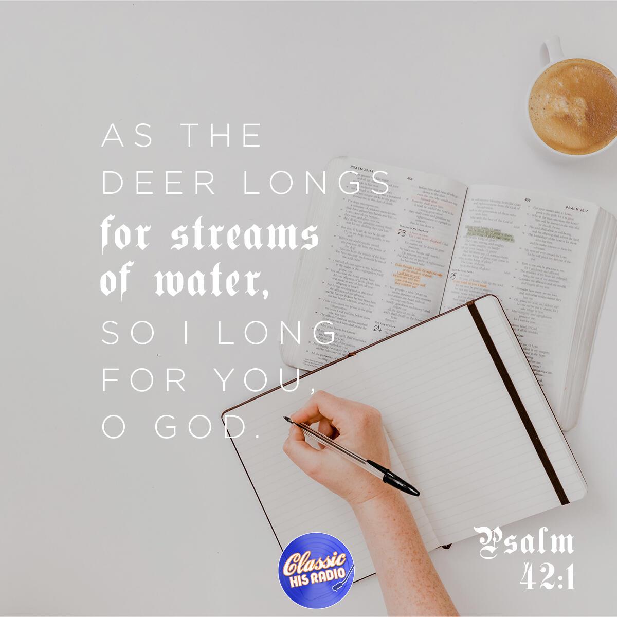 Psalm 42:1 - Verse of the Day