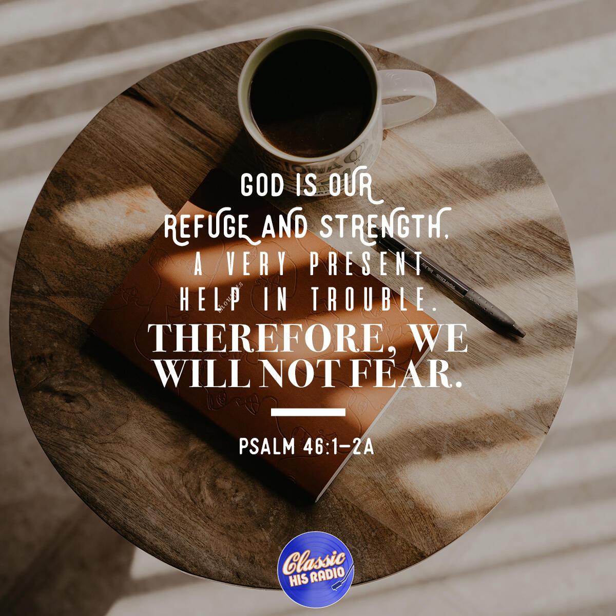 Psalm 46:1-2a - Verse of the Day