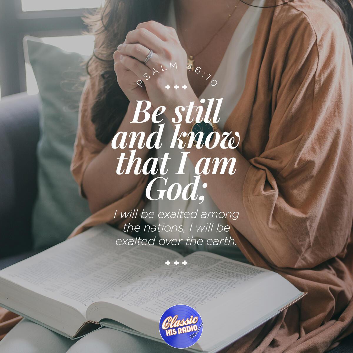 Psalm 46:10 - Verse of the Day