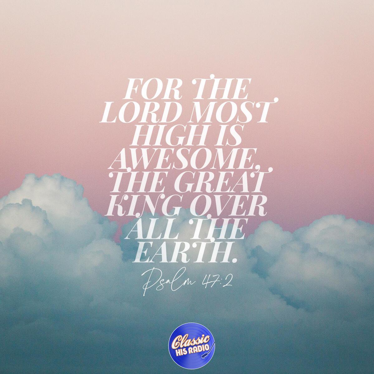 Psalm 47:2 - Verse of the Day