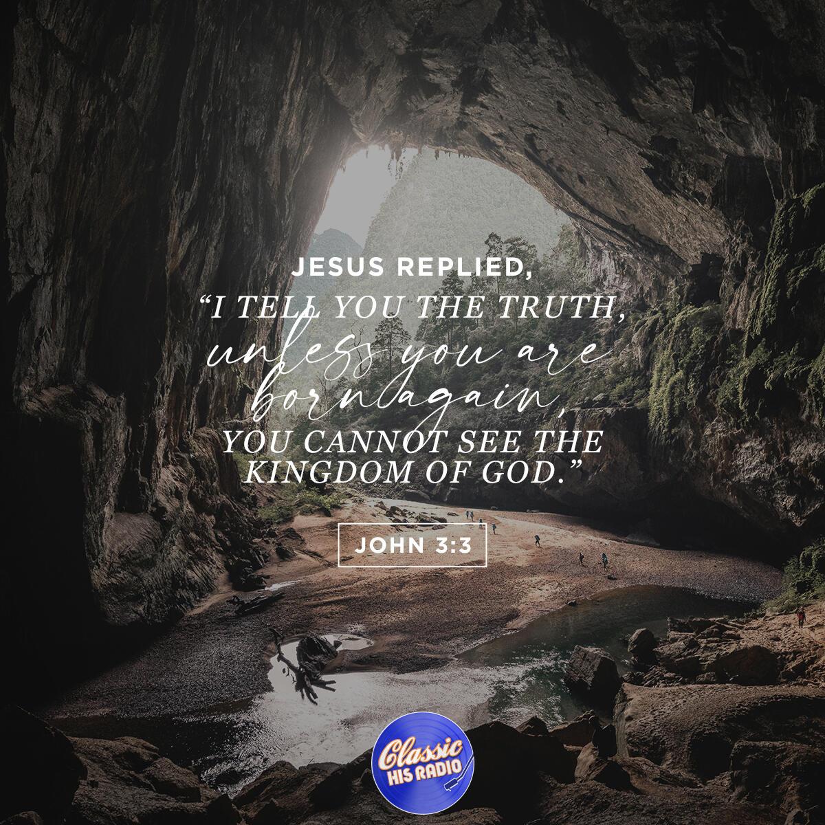John 3:3 - Verse of the Day