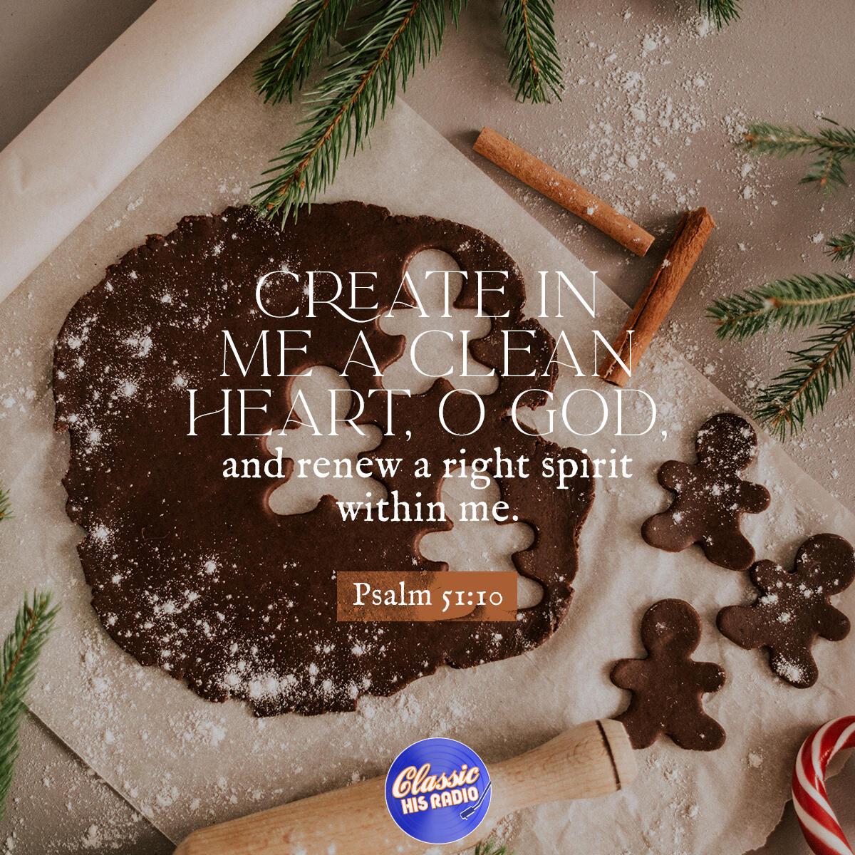 Psalm 51:10 - Verse of the Day