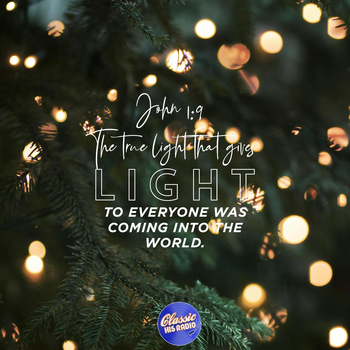John 1:9 - Verse of the Day