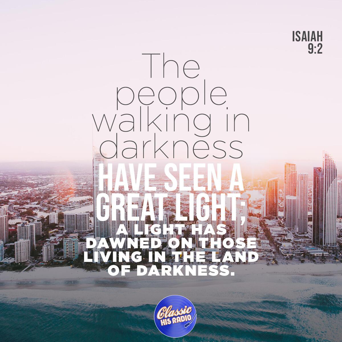 Isaiah 9:2 - Verse of the Day