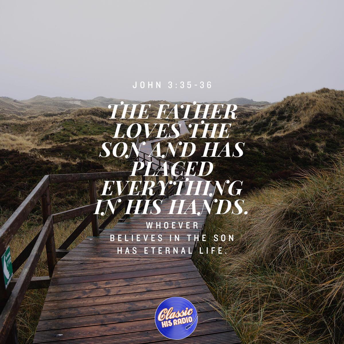 John 3:35-36 - Verse of the Day