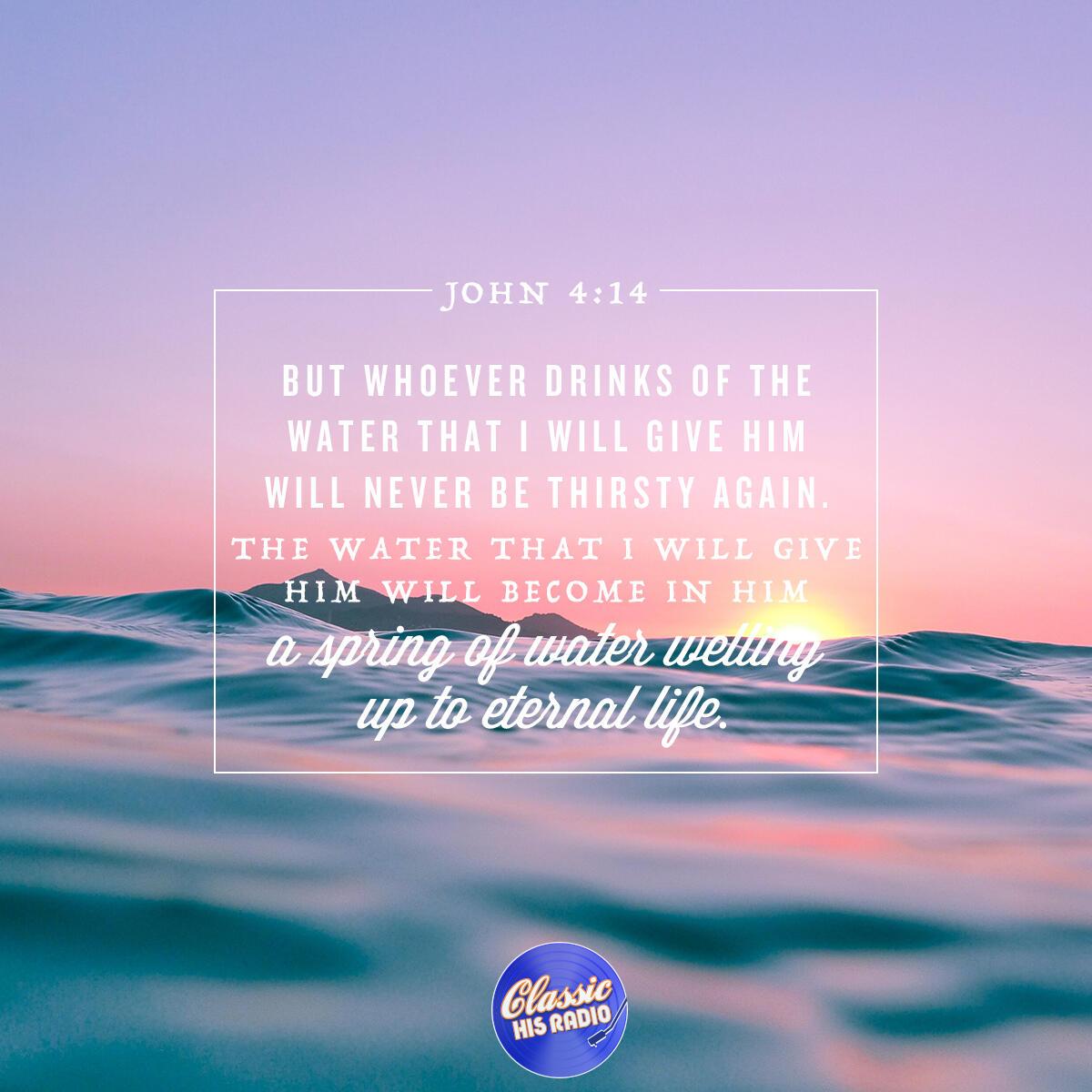 John 4:14 - Verse of the Day
