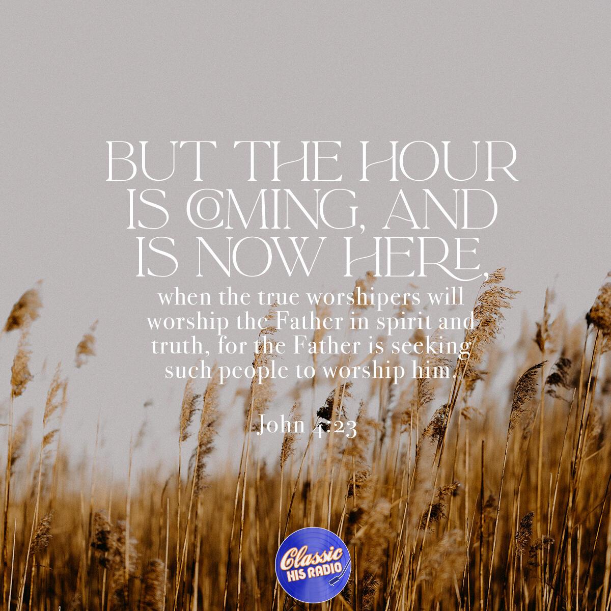 John 4:23 - Verse of the Day