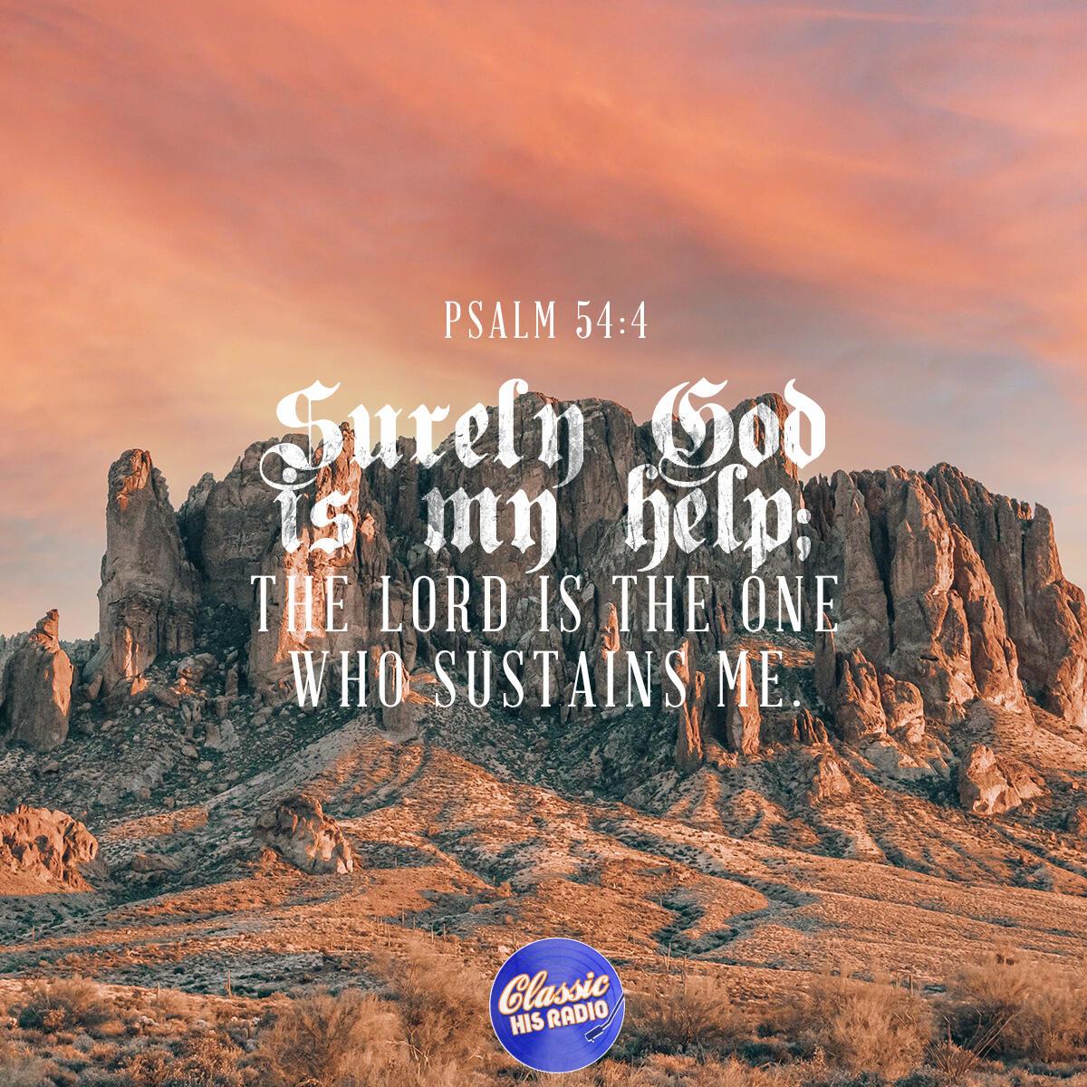 Psalm 54:4 - Verse of the Day
