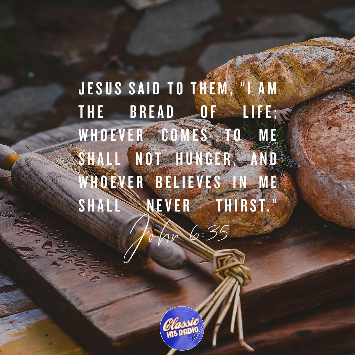 John 6:35 - Verse of the Day