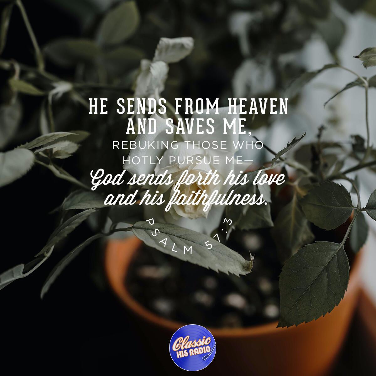 Psalm 57:3 - Verse of the Day