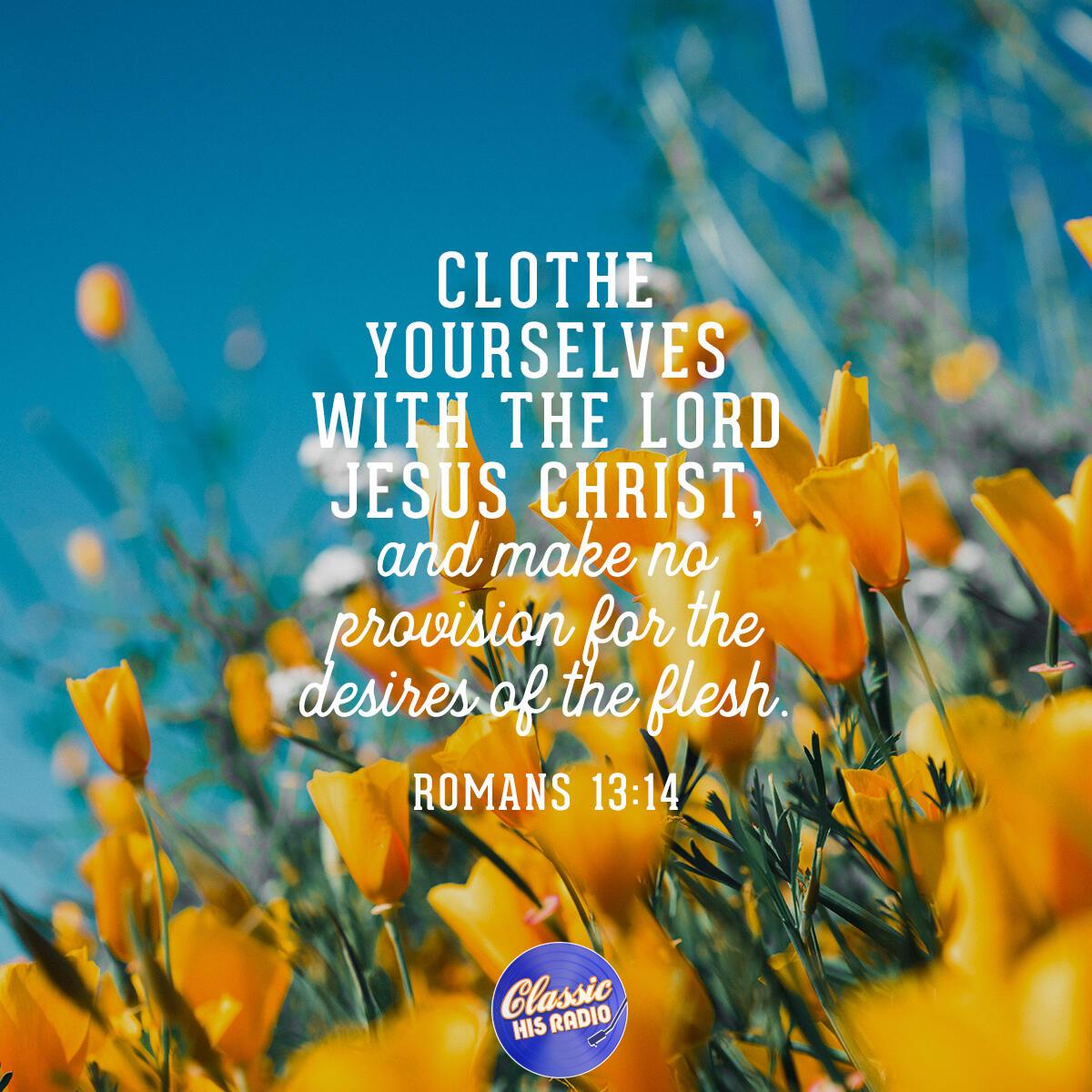 Romans 13:14 - Verse of the Day
