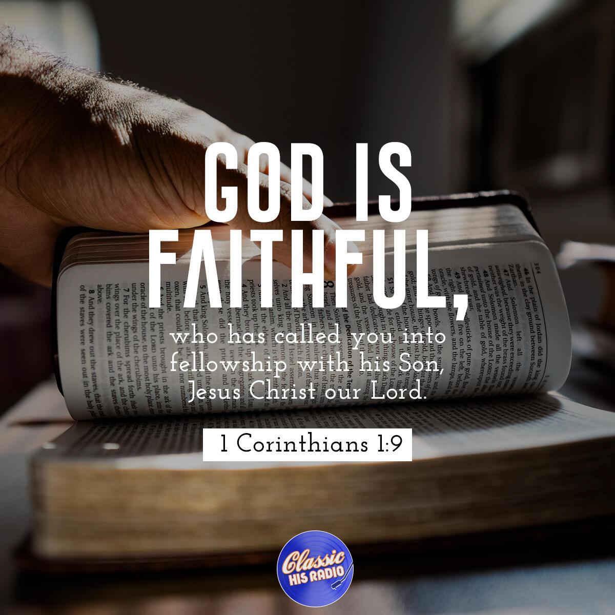 1 Corinthians 1:9 - Verse of the Day