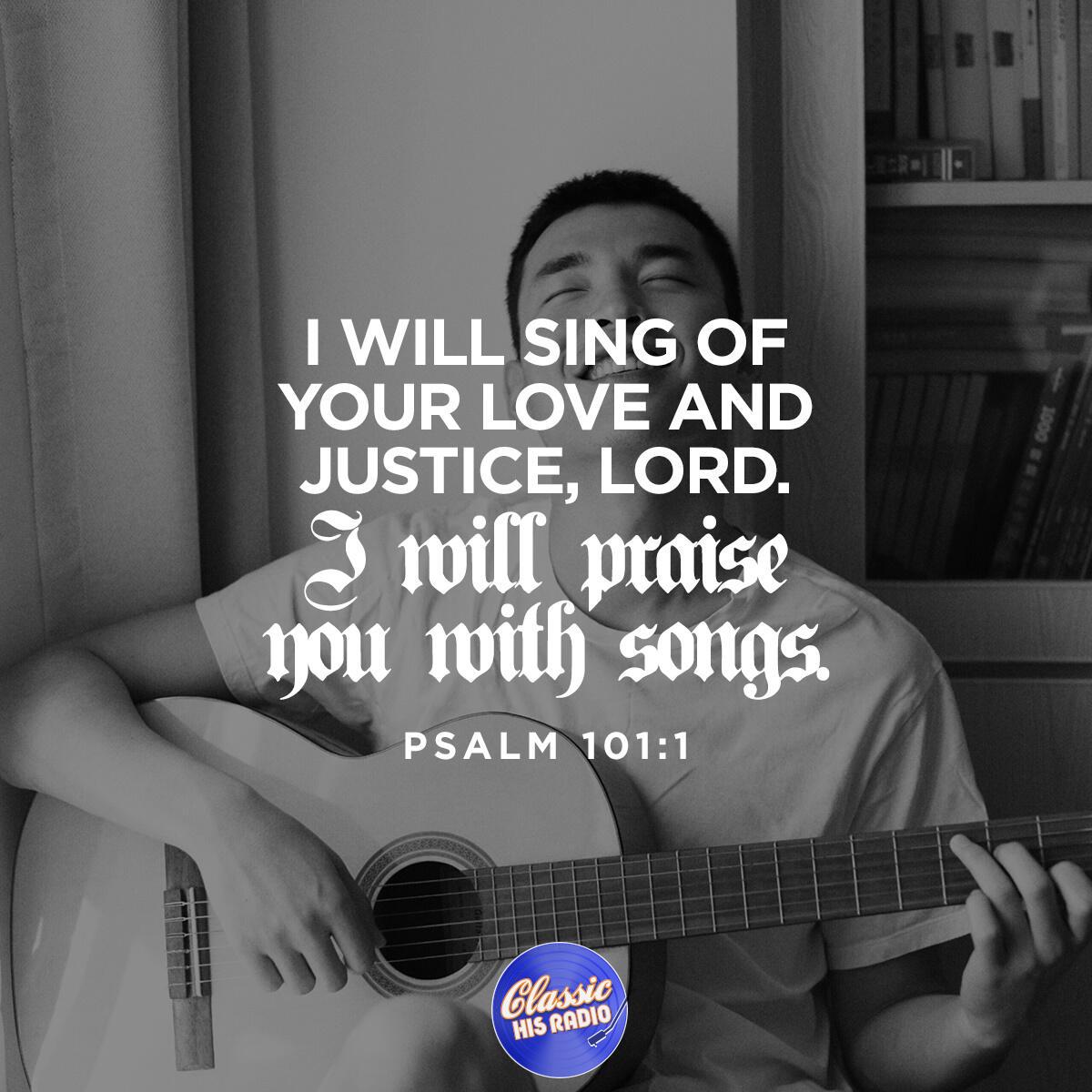 Psalm 101:1 - Verse of the Day