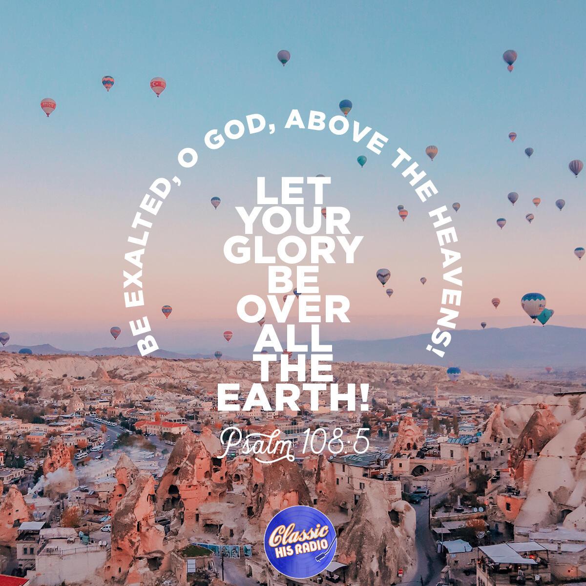 Psalm 108:5 - Verse of the Day