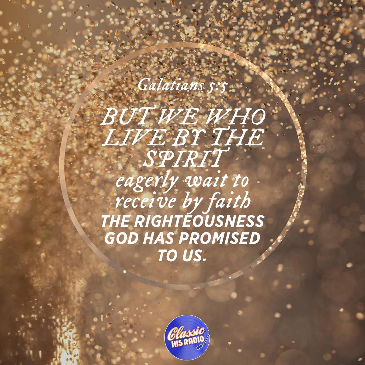 Galatians 5:5 - Verse of the Day