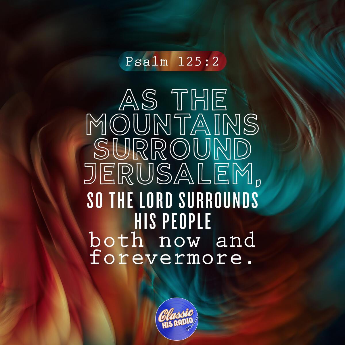 Psalm 125:2 - Verse of the Day