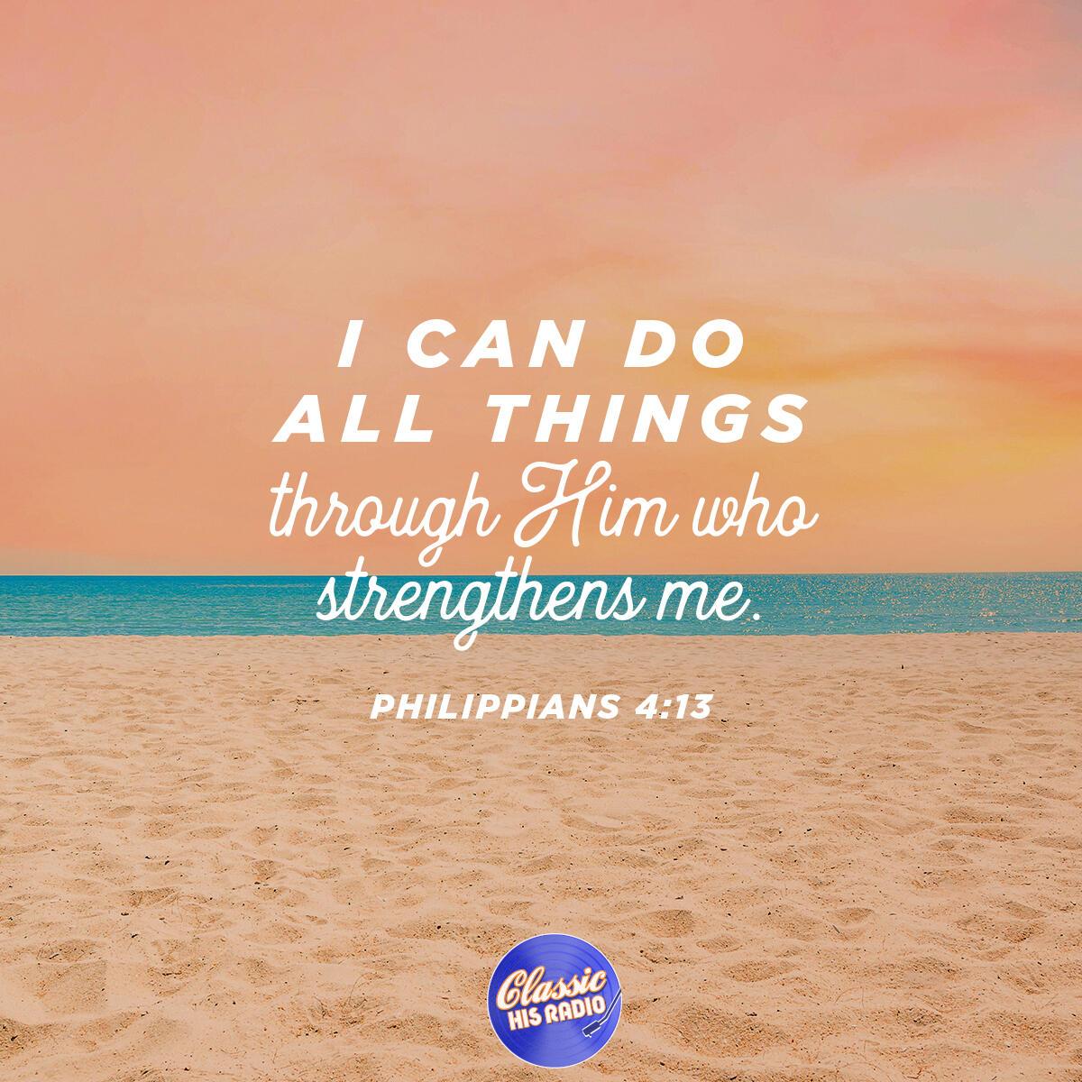 Philippians 4:13 - Verse of the Day