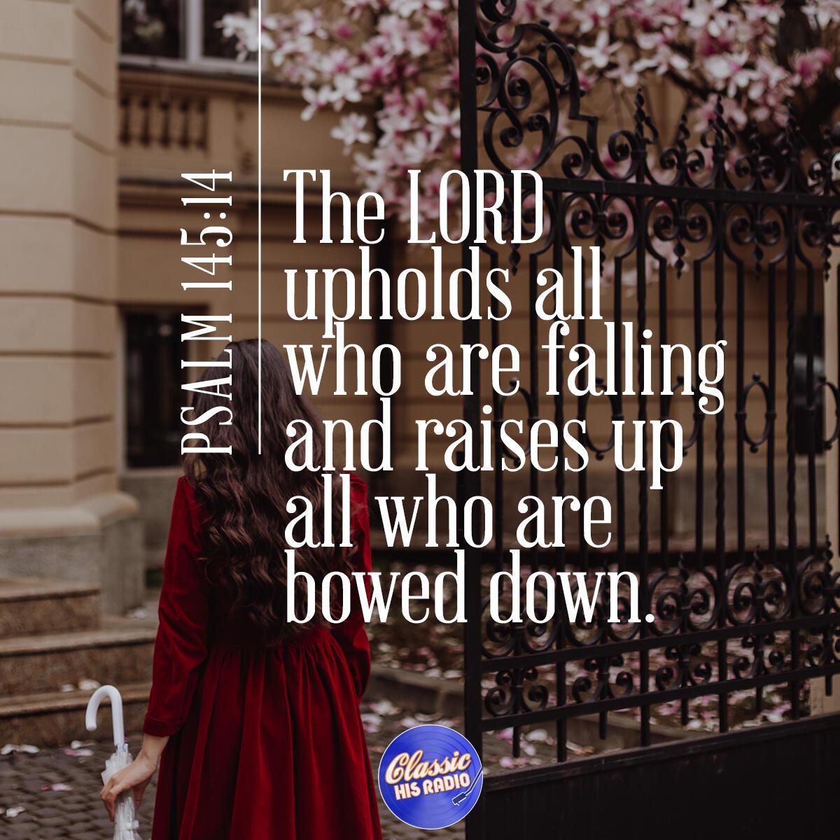 Psalm 145:14 - Verse of the Day