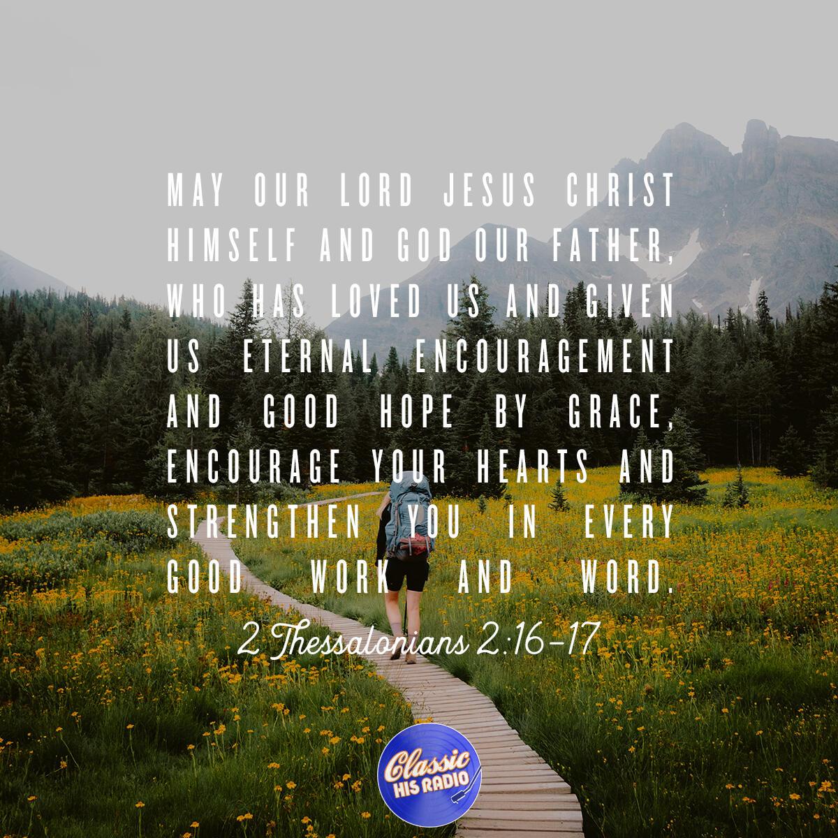 2 Thessalonians 2:16-17 - Verse of the Day