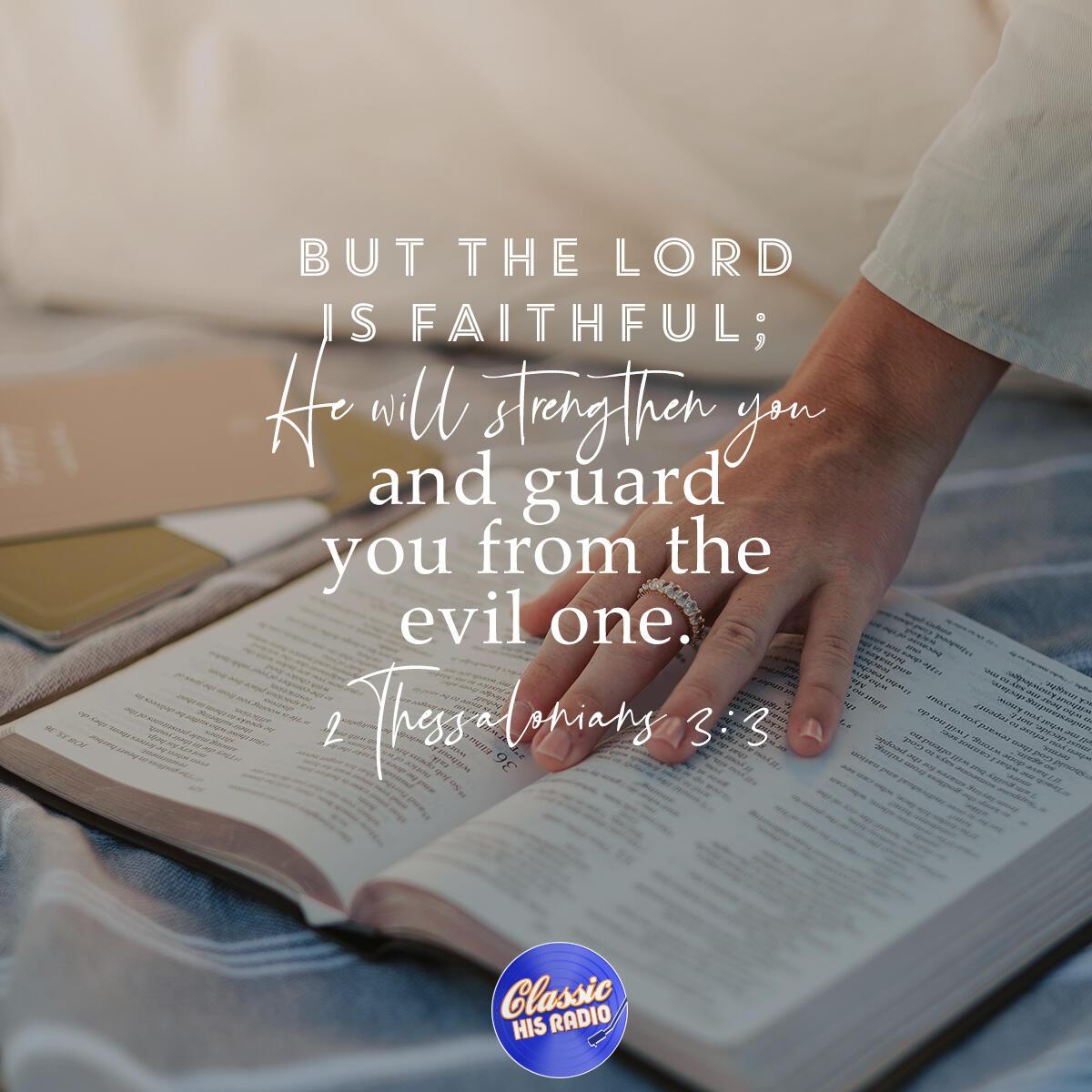 2 Thessalonians 3:3 - Verse of the Day