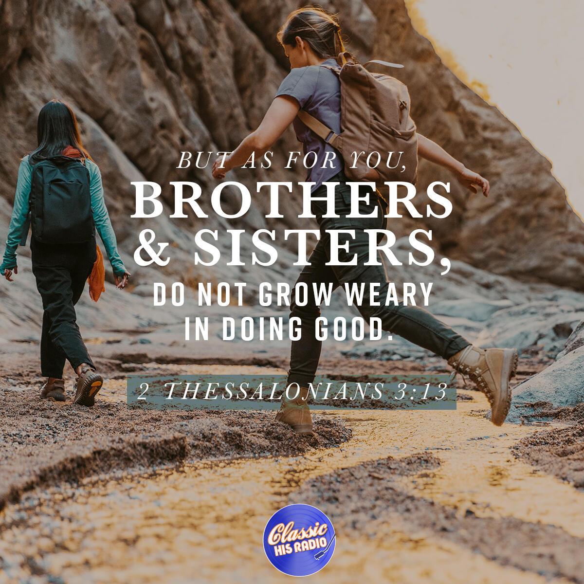 2 Thessalonians 3:13 - Verse of the Day