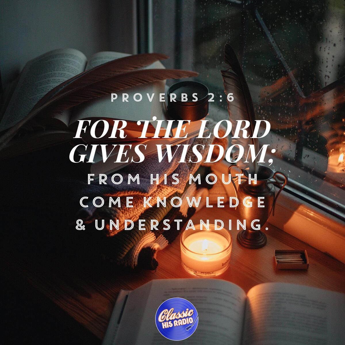 Proverbs 2:6 - Verse of the Day
