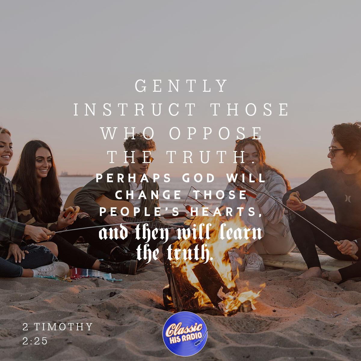 2 Timothy 2:25 - Verse of the Day