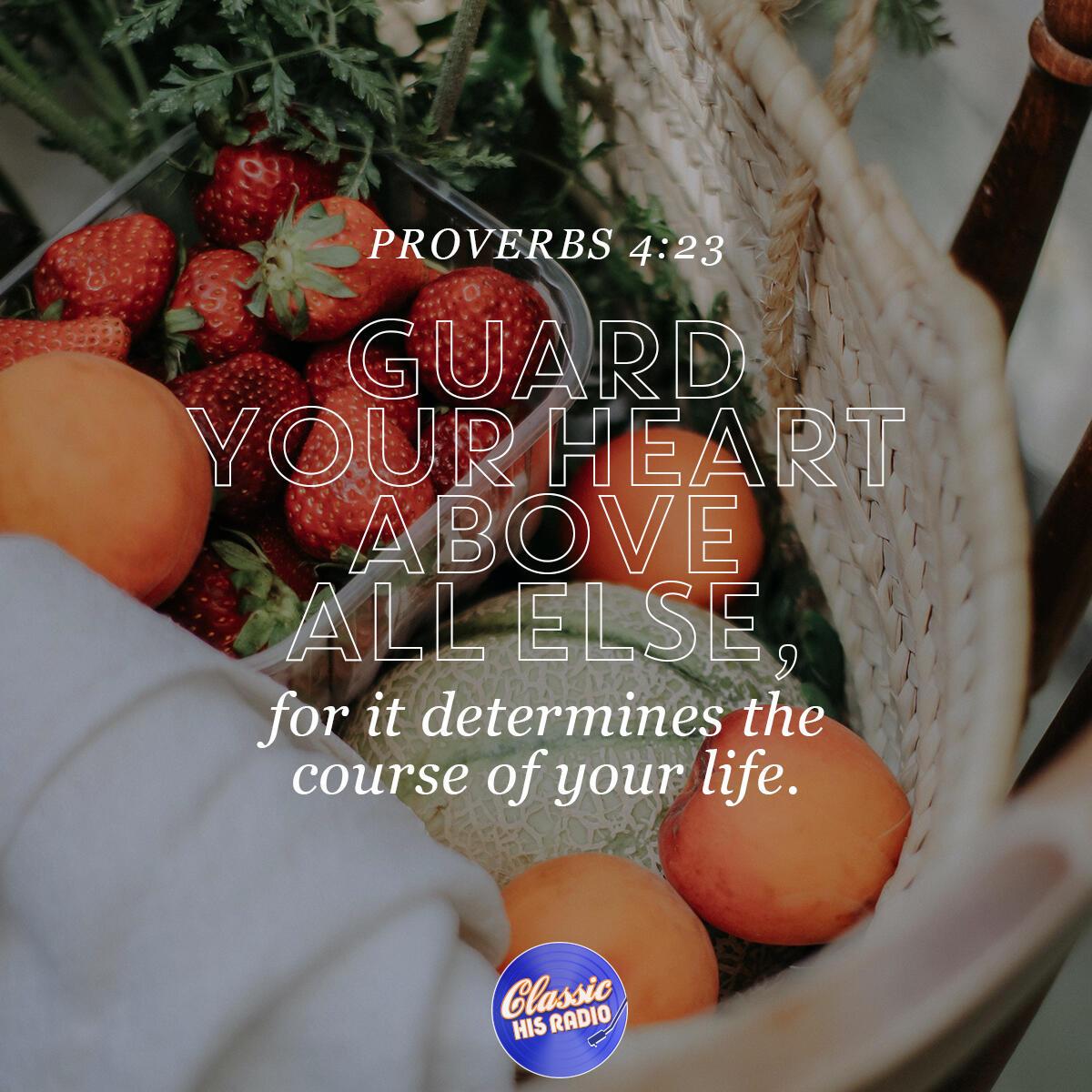 Proverbs 4:23 - Verse of the Day