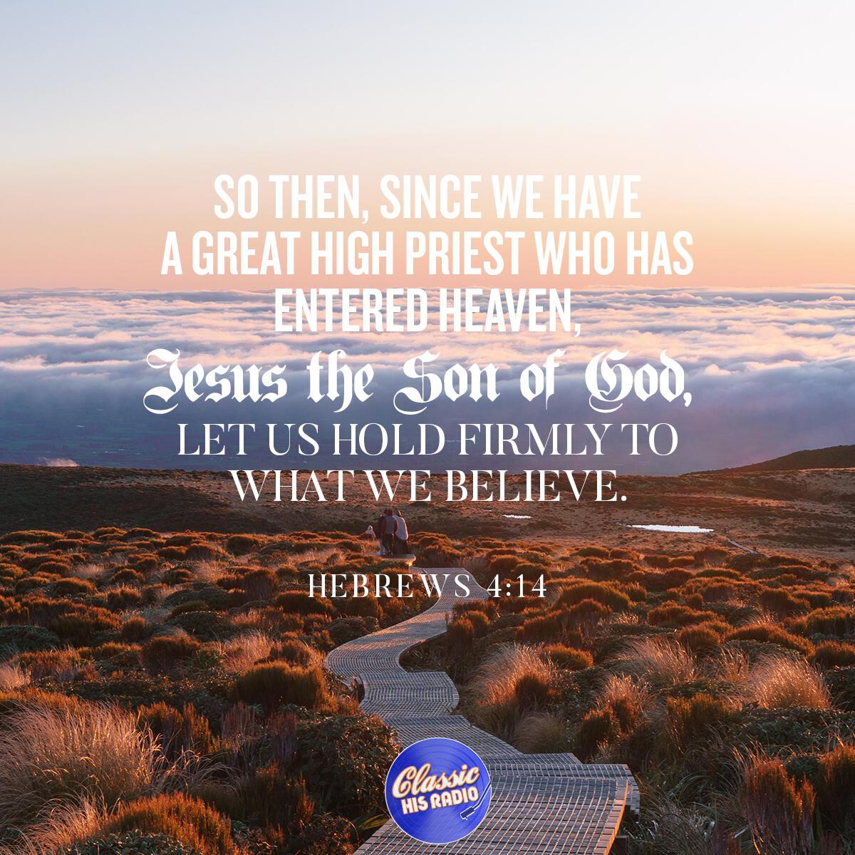 Hebrews 4:14 - Verse of the Day