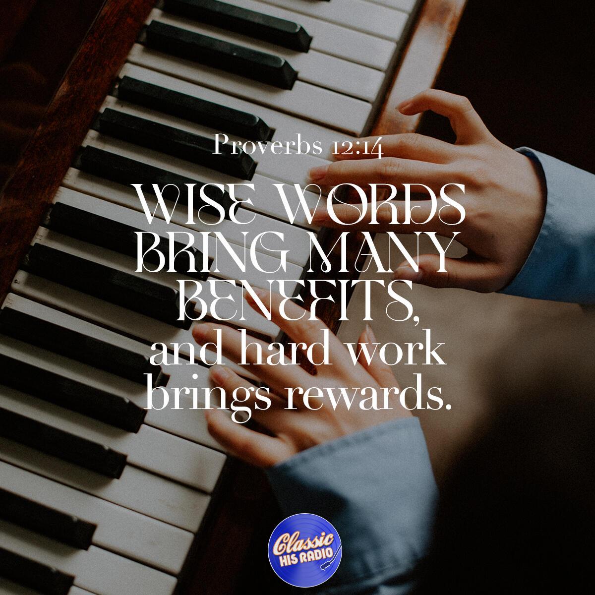Proverbs 12:14 - Verse of the Day