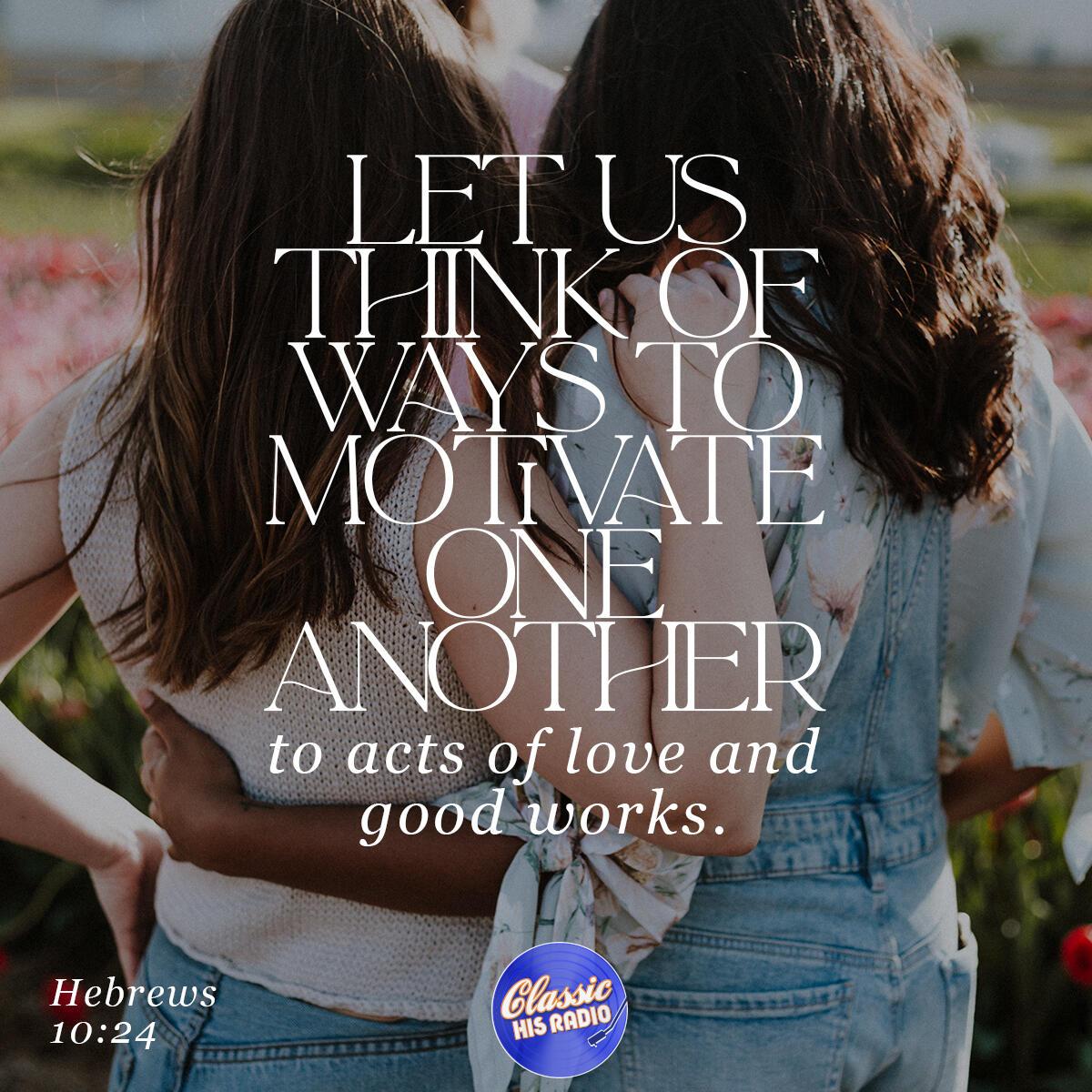 Hebrews 10:24 - Verse of the Day
