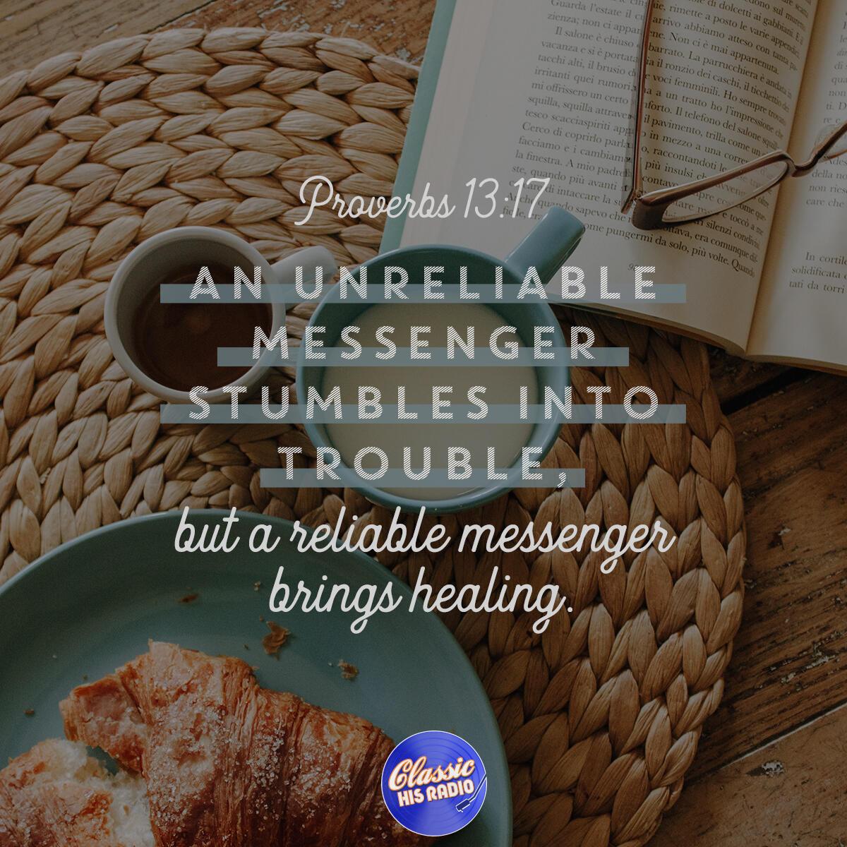 Proverbs 13:17 - Verse of the Day