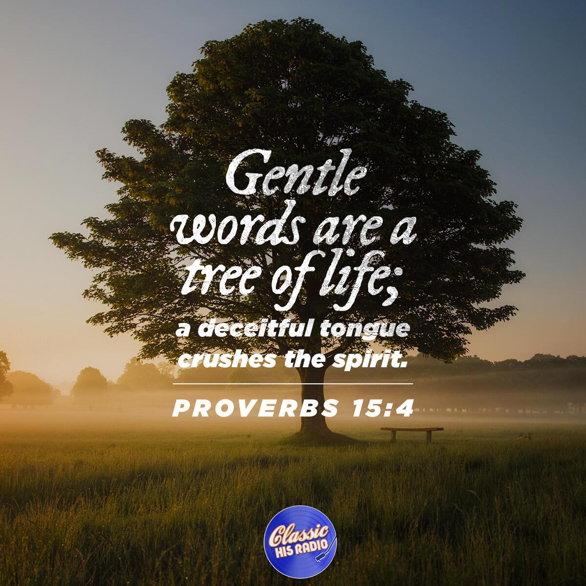Proverbs 15:4 - Verse of the Day