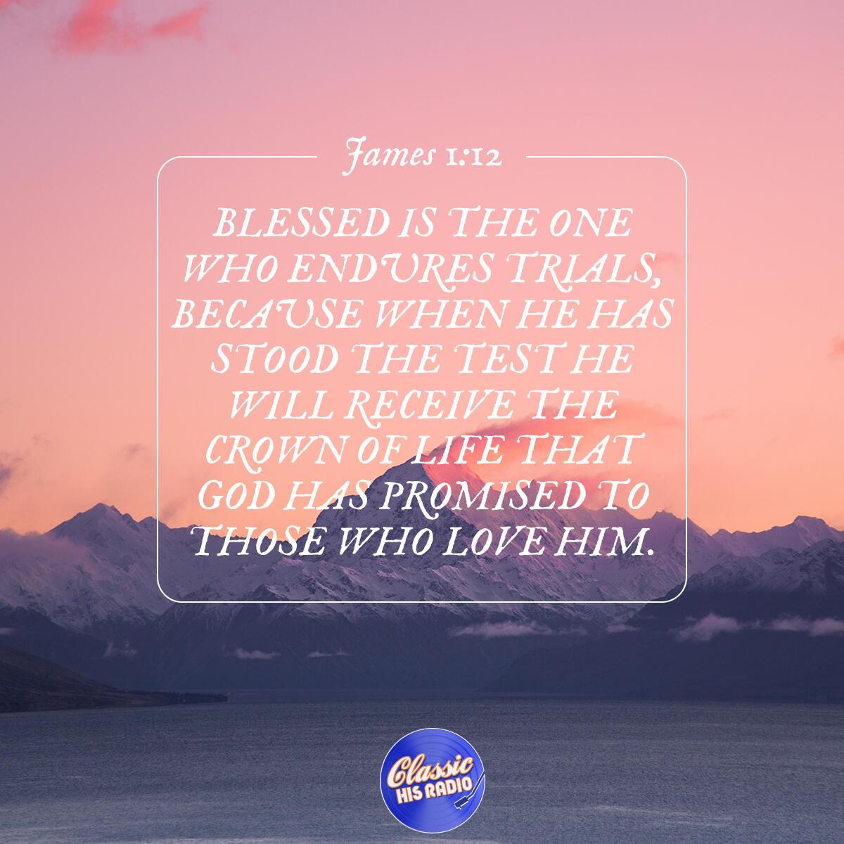 James 1:12 - Verse of the Day