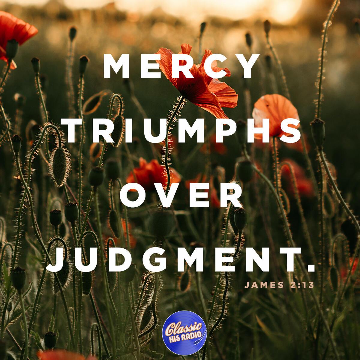 James 2:13 - Verse of the Day