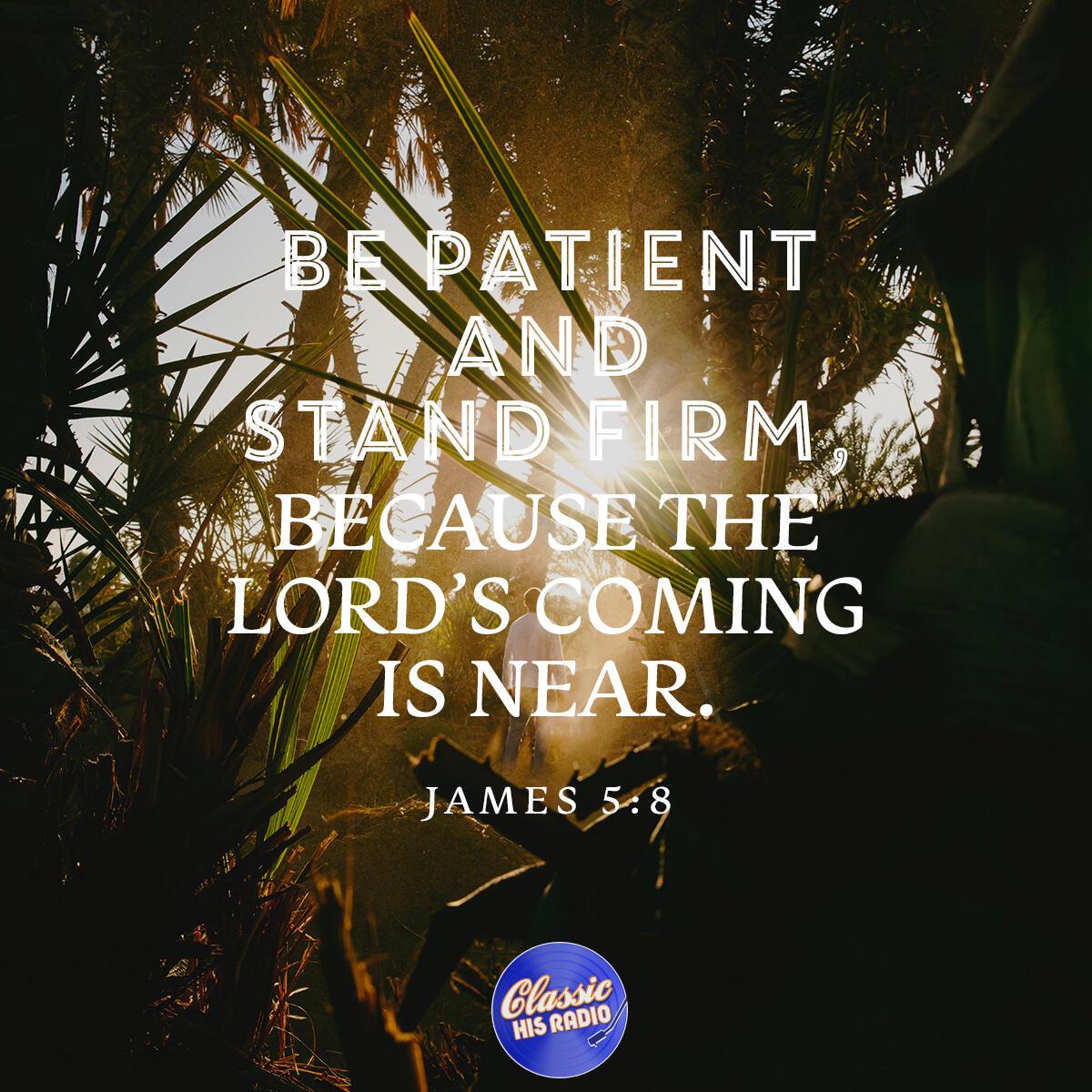 James 5:8 - Verse of the Day