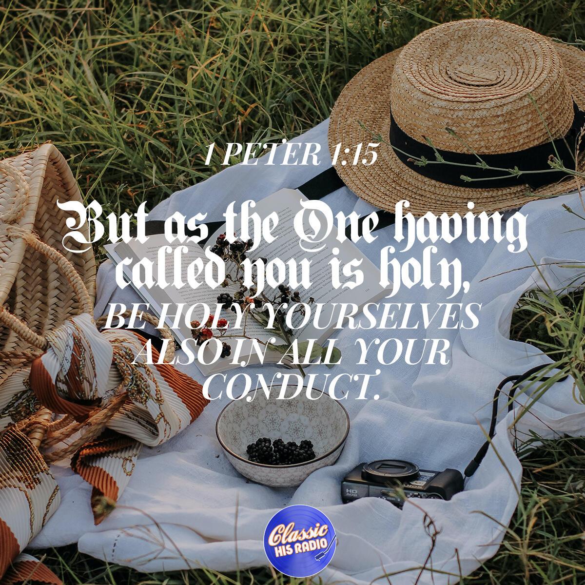 1 Peter 1:15 - Verse of the Day