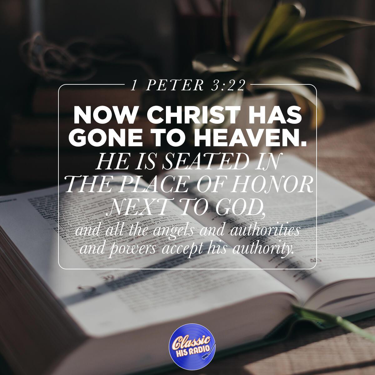 1 Peter 3:22 - Verse of the Day