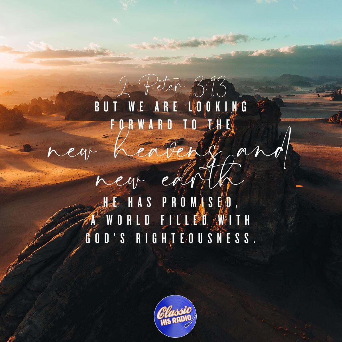 2 Peter 3:13 - Verse of the Day