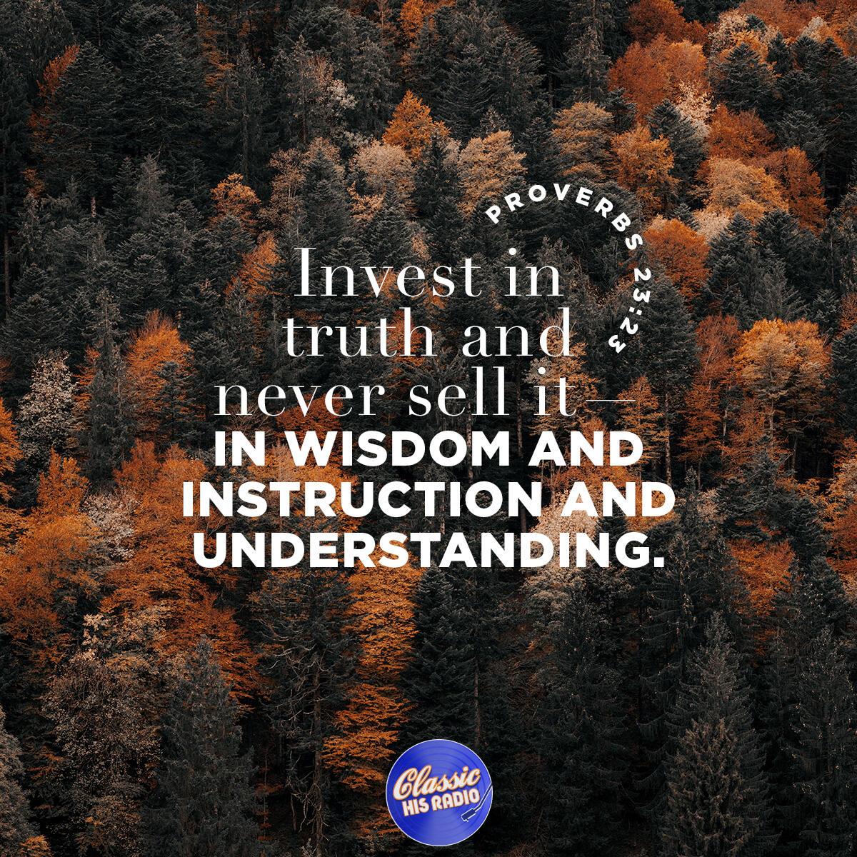 Proverbs 23:23 - Verse of the Day