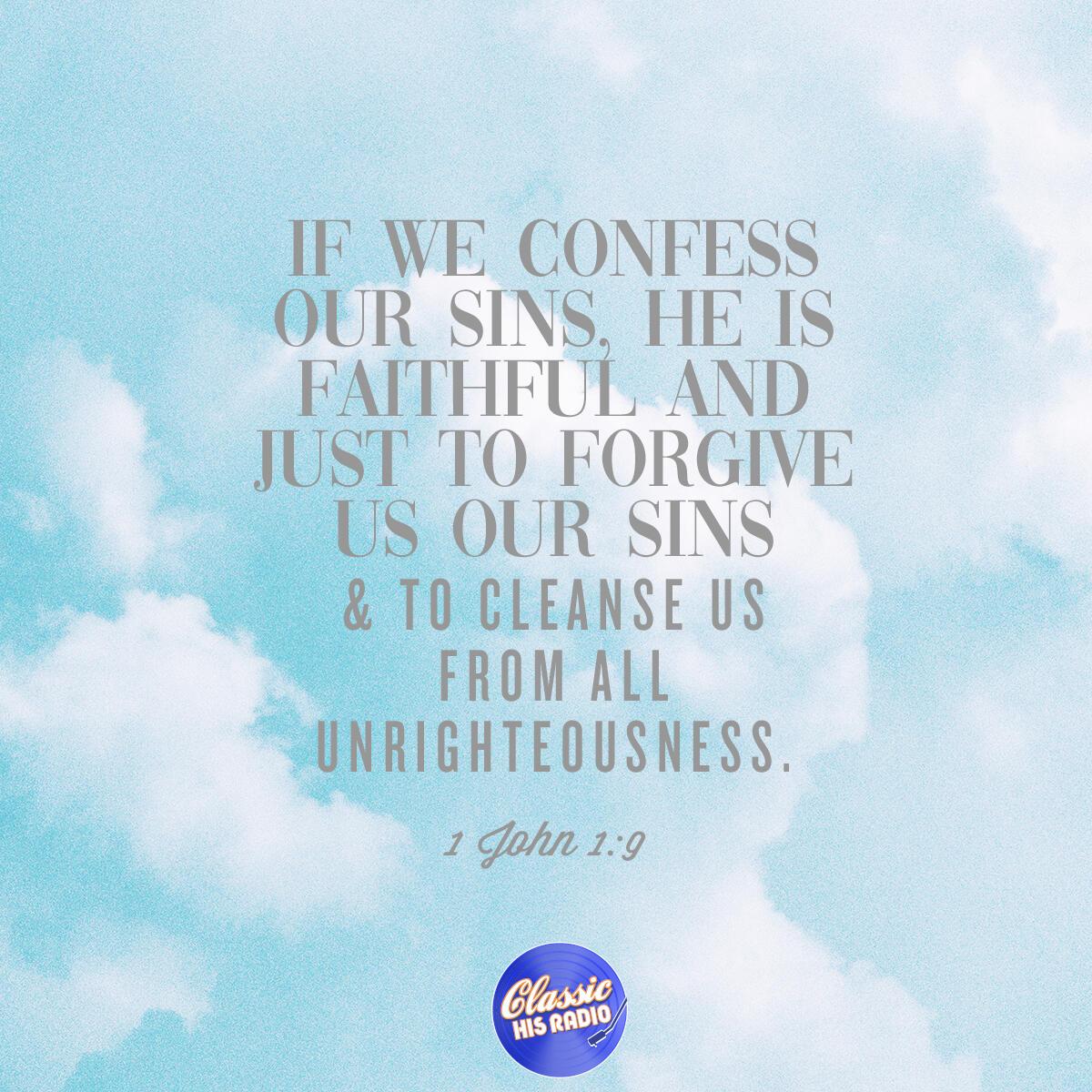 1 John 1:9 - Verse of the Day