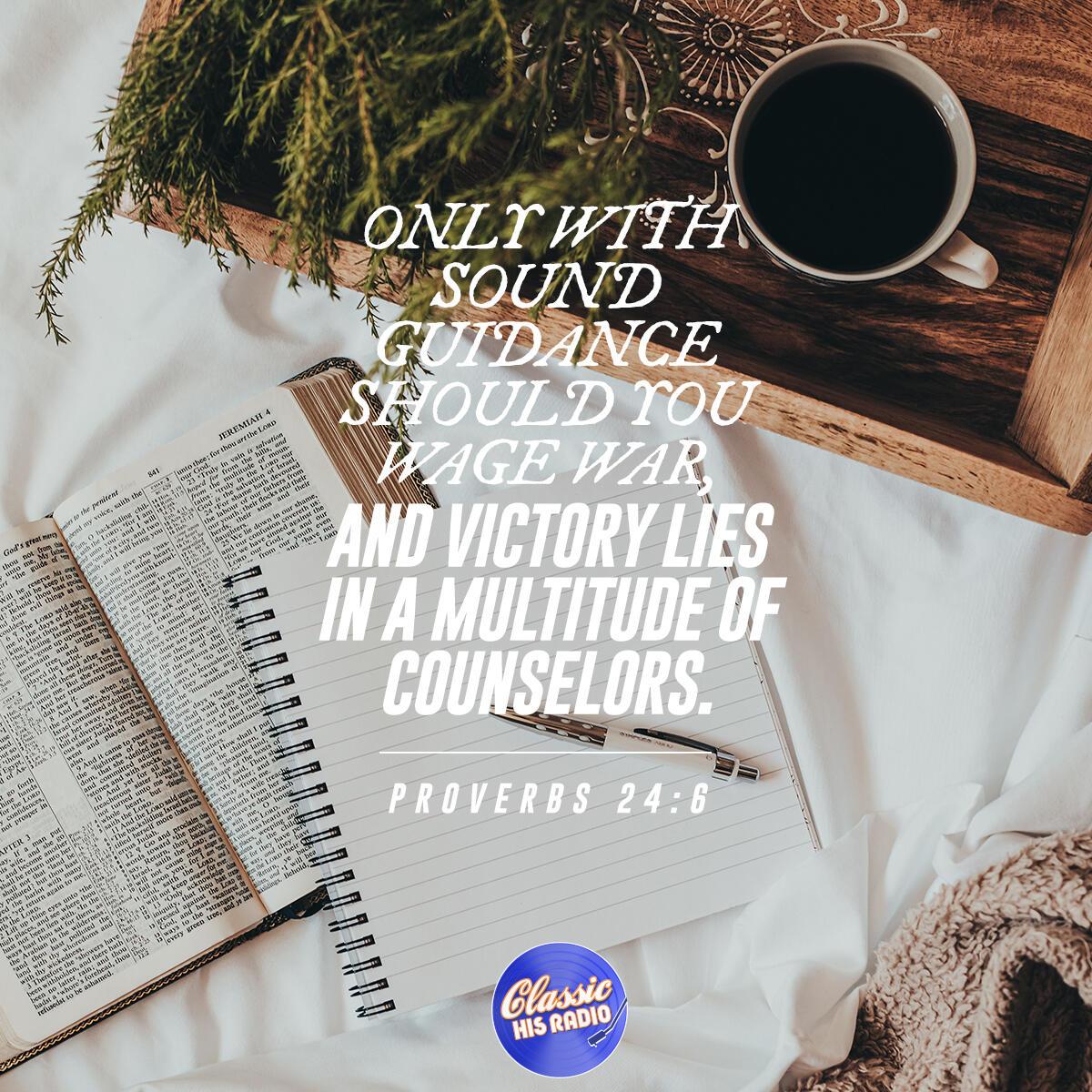 Proverbs 24:6 - Verse of the Day